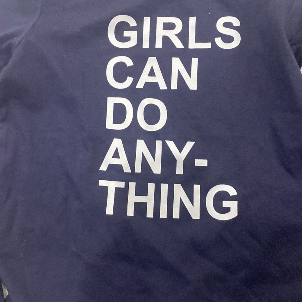 Zadig and Voltaire navy cotton tshirt size 8